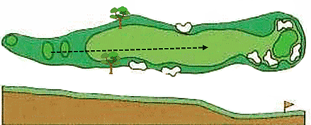 Hole 11 コースマップ