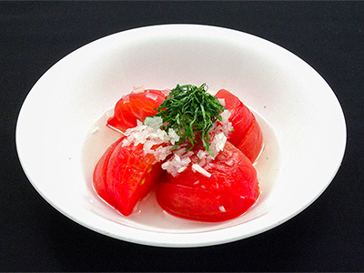 トマトの酢漬け
